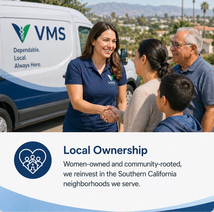 Local, women-owned ownership rooted in Southern California