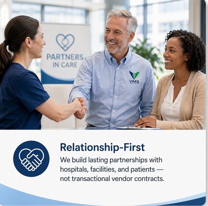 Relationship-first service — we know our referral partners by name